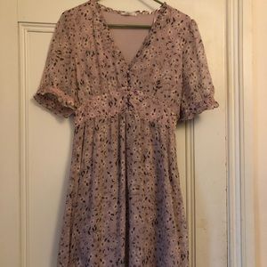 Pretty floral knee length dress, perfect for spring